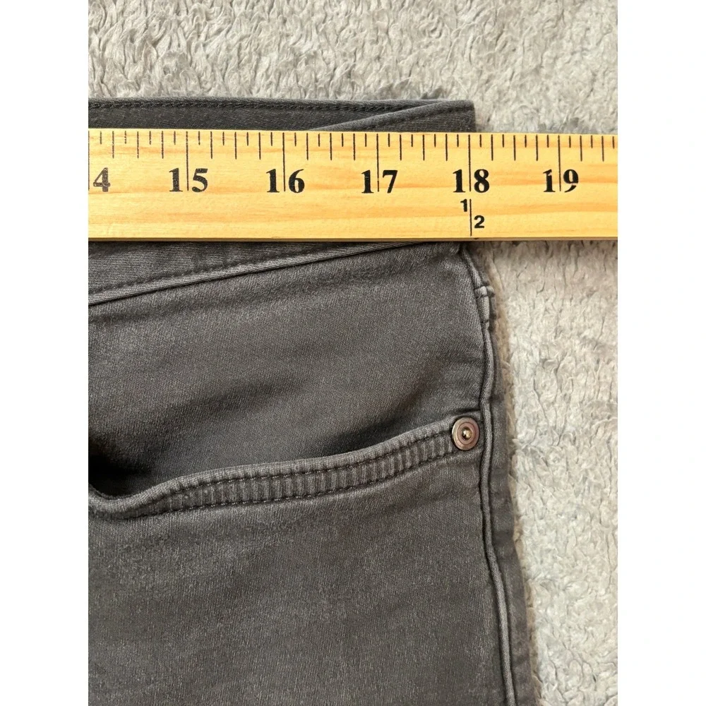 Banana Republic Traveler Slim Fit Pants Mens 36x30 Gray Cotton Stretch Denim